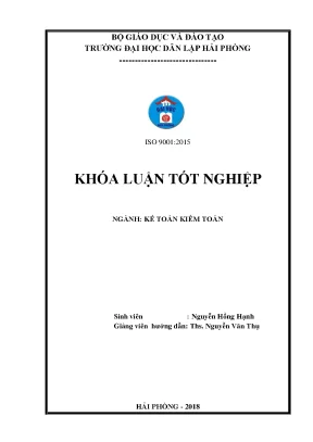 Khoá luận tốt nghiệp hoàn thiện công tác kế toán thanh toán với người mua người bán tại công ty tnhh vận tải và dịch vụ thương mại quang doanh