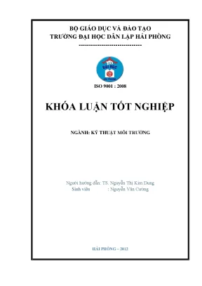 Khoá luận tốt nghiệp nghiên cứu khả năng hấp thụ amoni và phốt phát của cây cói