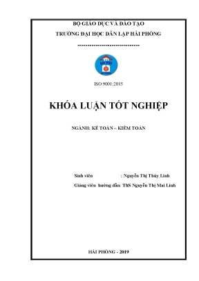 Khoá luận tốt nghiệp hoàn thiện công tác kế toán nguyên vật liệu tại công ty cổ phần xây dựng số 1