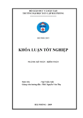 Khoá luận tốt nghiệp hoàn thiện công tác lập và phân tích báo cáo tình hình tài chính tại công ty tnhh hà tiễn