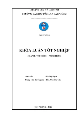 Khoá luận tốt nghiệp giải pháp nâng cao hiệu quả sử dụng vốn lưu động tại công ty cổ phần công nghệ kỹ thuật nhiệt lạnh