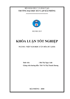 Khoá luận tốt nghiệp tìm hiểu và khai thác văn hóa then của người tày tại huyện bình liêu tỉnh quảng ninh phục vụ hoạt động du lịch