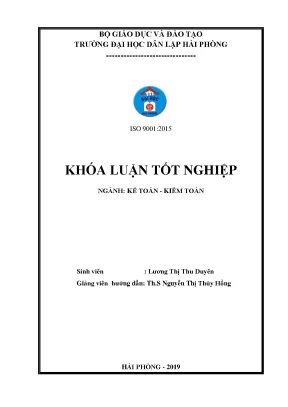 Khoá luận tốt nghiệp hoàn thiện công tác kế toán hàg hóa tại công ty cổ phần xây lắp và thương mại phú thành