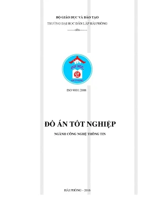 Khoá luận tốt nghiệp áp dụng kỹ thuật phân tích ngữ nghĩa tiềm ẩn trong đối sánh văn bản