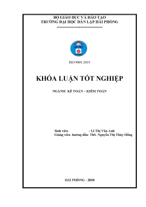 Khoá luận tốt nghiệp hoàn thiện tổ chức công tác kế toán hàng hóa tại công ty tnhh tm và giao nhận kim lộ