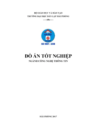 Khoá luận tốt nghiệp ứng dụng phép toán hình thái cho bài toán phát hiện khuôn mặt dựa vào màu da