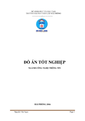 Khoá luận tốt nghiệp xây dựng ứng dụng hỗ trợ giao tiếp trực tuyến hội nghị