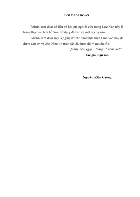 Luận văn tốt nghiệp công tác quản lý nhà nước quá trình xây dựng nông thôn mới nâng cao trên địa bàn thị xã quảng yên tỉnh quảng ninh giai đoạn 2020 2025