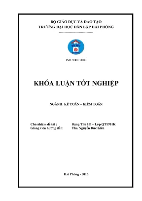 Khoá luận tốt nghiệp hoàn thiện tổ chức kế toán chi phí sản xuất và tính giá thành sản phẩm tại công ty tnhh frontier việt nam