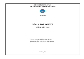 Khoá luận tốt nghiệp trung tâm thương mại và văn phòng cho thuê manhattan hải phòng