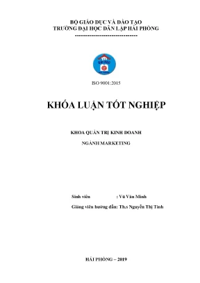 Khoá luận tốt nghiệp một số giải pháp xúc tiến hỗn hợp nhằm nâng cao hiệu quả bán hàng của công ty tnhh thương mại và dịch vụ toàn phượng