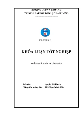 Khoá luận tốt nghiệp hoàn thiện công tác kế toán thanh toán với người mua người bán tại công ty tnhh cảnh dũng
