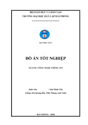 Khoá luận tốt nghiệp xây dựng ứng dụng android ôn luyện trắc nghiệm tiếng anh