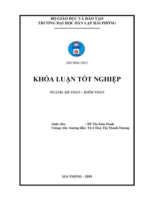Khoá luận tốt nghiệp hoàn thiện công tác lập và phân tích bảng cân đối kế toán tại công ty tnhh thương mại quốc tế phong thịnh