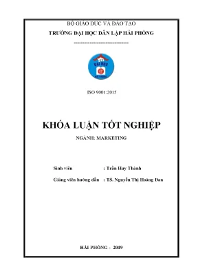 Khoá luận tốt nghiệp giải pháp marketing nhằm thu hút khách hàng tại công ty cổ phần thương mai đầu tư và phát triển minh ngọc