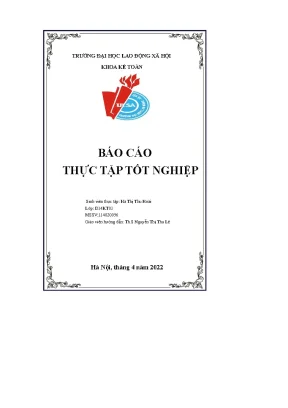 Báo cáo thực tập tốt nghiệp công ty cổ phần nội thất minh kiệt