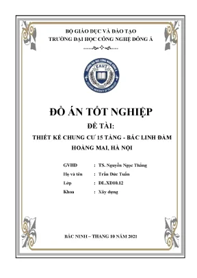 Thiết kế chung cư 15 tầng bắc linh đàm hoàng mai hà nội đồ án tốt nghiệp đại học trần đức tuấn