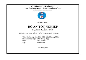 Khoá luận tốt nghiệp trung tâm thời trang hải phòng