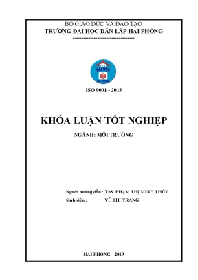 Khoá luận tốt nghiệp thực trạng quản lí nhà nước về đất đai ở thành phố hải phòng