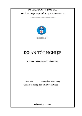 Khoá luận tốt nghiệp xây dựng hệ thống quản lý báo giá cho khách hàng