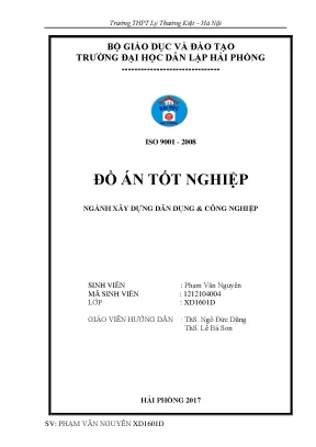 Khoá luận tốt nghiệp trường thpt lý thƣờng kiệt hà nội