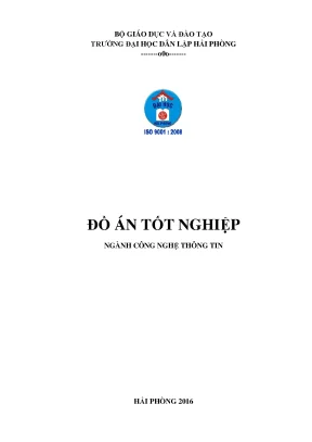 Khoá luận tốt nghiệp áp dụng các kỹ thuật trong big data vào lưu trữ dữ liệu
