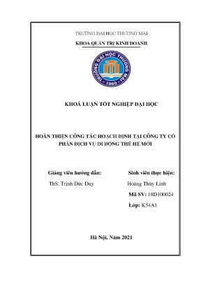 Khóa luận tốt nghiệp nâng cao năng lực cạnh tranh của công ty cp thương mại và du lịch quốc tế nch