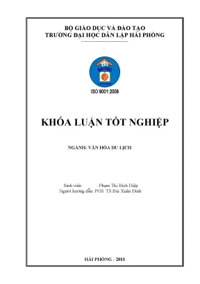 Khoá luận tốt nghiệp khai thác các giá trị lịch sử văn hóa làng cổ loa xã cổ loa huyện đông anh tp hà nội phục vụ phát triển du lịch