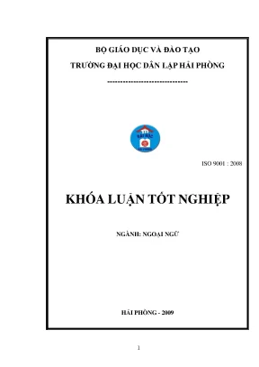 Khoá luận tốt nghiệp indirectness in english conversation