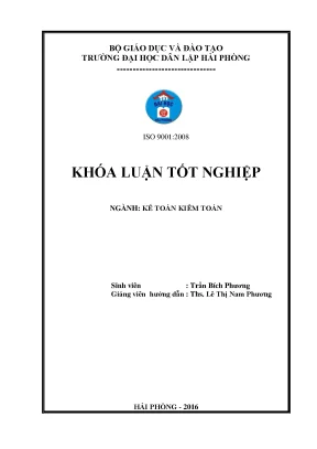 Khoá luận tốt nghiệp hoàn thiện tổ chức kế toán tài sản cố định tại công ty tnhh cơ khí và xây dựng kbc