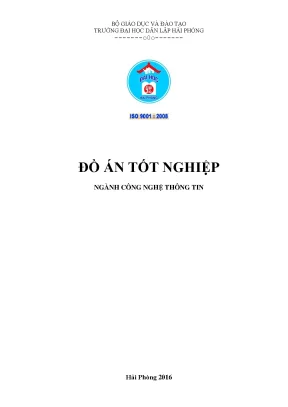 Khoá luận tốt nghiệp xây dựng hệ thống theo dõi hoạt động học tập và giảng dạy trong trường mầm non