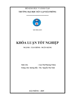 Khoá luận tốt nghiệp một số biện pháp nhằm cải thiện tình hình tài chính tại công ty cổ phần công nghiệp kỹ thuật nhiệt lạnh