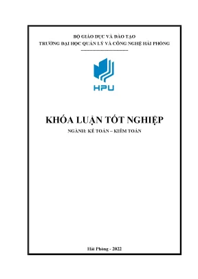 Khóa luận tốt nghiệp kế toán kiểm toán hoàn thiện công tác kế toán tiền lương và các khoản trích theo lương tại công ty cổ phần thương mại quế phòng1