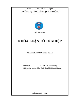 Khoá luận tốt nghiệp tên đề tài khoá luận tốt nghiệp hoàn thiện công tác lập và phân tích bảng cân đối kế toán tại công ty cổ phần isea