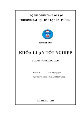 Khoá luận tốt nghiệp một số giải pháp nhằm nâng cao chất lượng chương trình du lịch tại công ty lữ hành hanoitourist