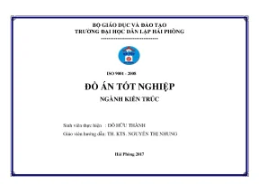 Khoá luận tốt nghiệp khách sạn nghỉ dưỡng hòn dấu
