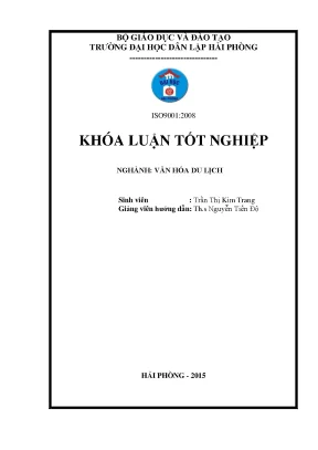Khoá luận tốt nghiệp tìm hiểu điều kiện phát triển loại hình du lịch mạo hiểm tại hà giang
