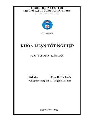 Khoá luận tốt nghiệp hoàn thiệntổ chức công tác kế toán doanh thu chi phí và xác định kết quả kinh doanh tại công ty tnhh phúc tiến