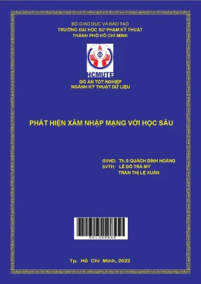 Luận văn thạc sĩ phát hiện xâm nhập mạng với học sâu