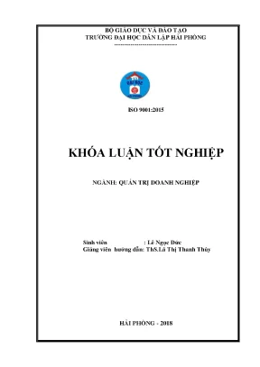 Luận văn một số biện pháp nhằm cải thiện tình hình tài chính công ty cổ phần tuấn vân