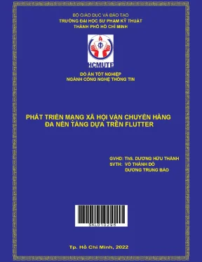 Luận văn thạc sĩ phát triển mạng xã hội vận chuyển hàng đa nền tảng dựa trên flutter
