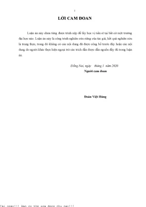 Nghiên cứu các yếu tố ảnh hưởng đến thu nhập ngoài lãi của các ngân hàng thương mại việt nam luận án tiến sĩ tài chính ngân hàng