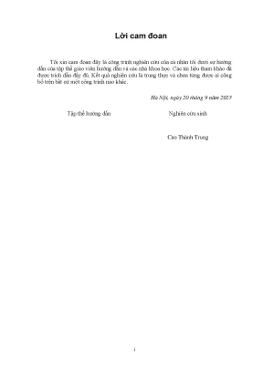 Luận án tiến sĩ nâng cao chất lượng điều khiển dựa trên mô hình bằng phương pháp học lặp