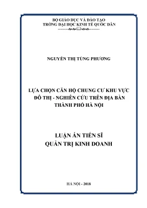 Luận án tiến sĩ quản trị kinh doanh duy trì nhân tài tại các ngân hàng thương mại ở việt nam