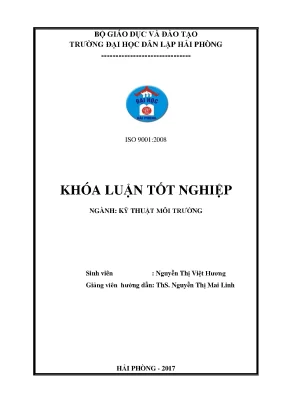 Luận văn tính toán thiết kế hệ thống xử lý nước thải nhà máy bia công suất 300m3 ngày đêm