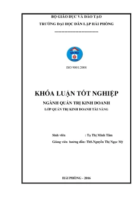 Luận văn các biện pháp cải thiện tình hình tài chính tại công ty trách nhiệm hữu hạn thương mại xây dựng vạn xuân