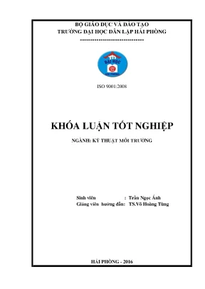 Luận văn nghiên cứu ảnh hưởng của sóng siêu âm đến quá trình biến tính than hoạt tính bằng axit sulfuric