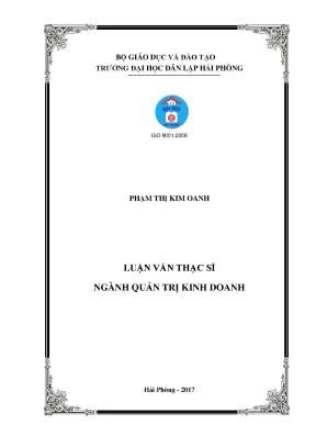 Luận văn thạc sĩ thu hút vốn đầu tƣ trực tiếp nước ngoài vào việt nam nghiên cứu sâu cho trường hợp hải phòng