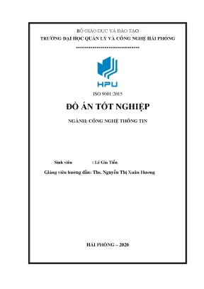 Luận văn tìm hiểu ngôn ngữ lập trình python viết chương trình thử nghiệm dự báo sự biến động của giá chứng khoán