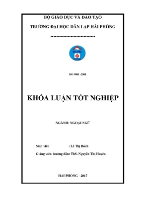 Luận văn how inversion should be introduced to high schoolers in vietnam